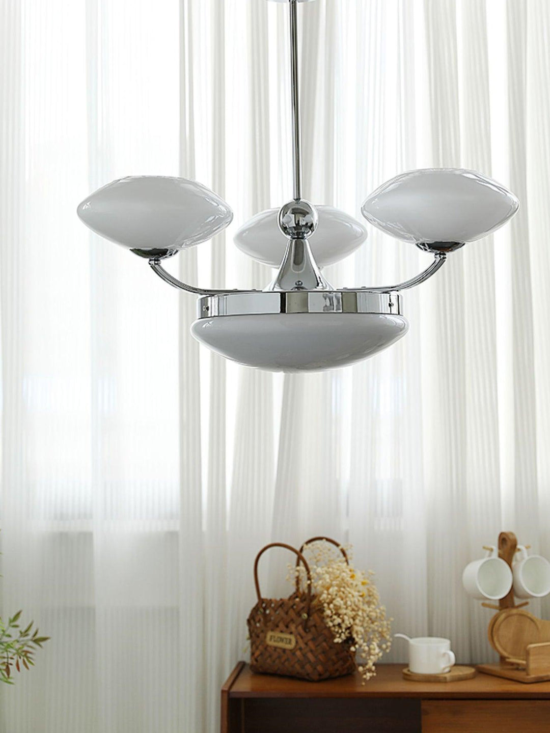 Velaira lampadario classico in vetro
