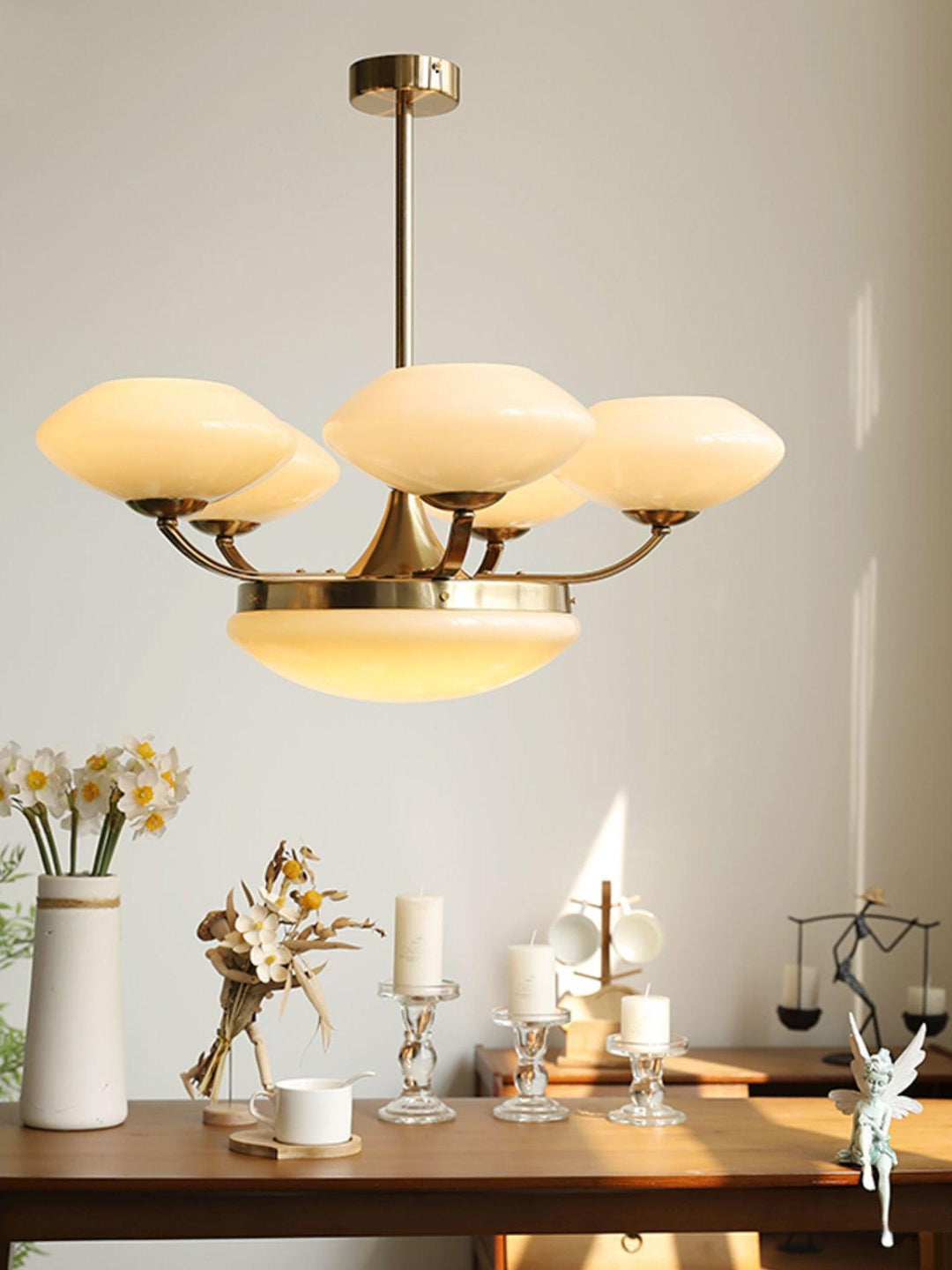 Velaira lampadario classico in vetro