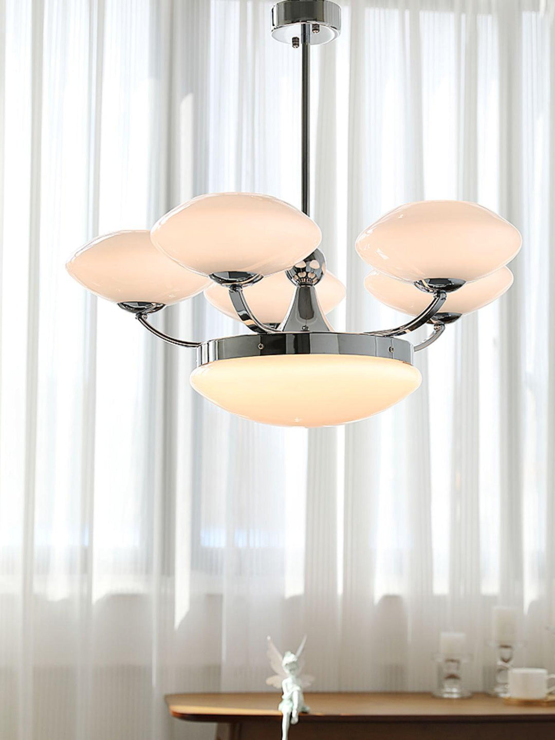 Velaira lampadario classico in vetro