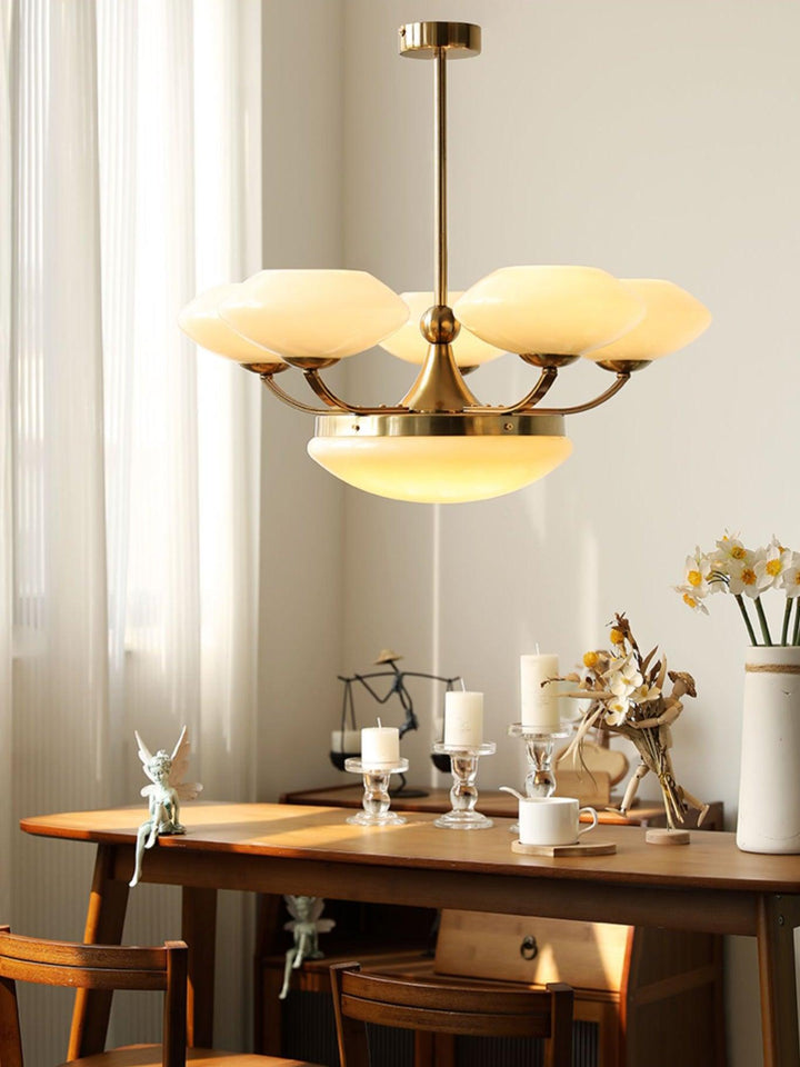 Velaira lampadario classico in vetro