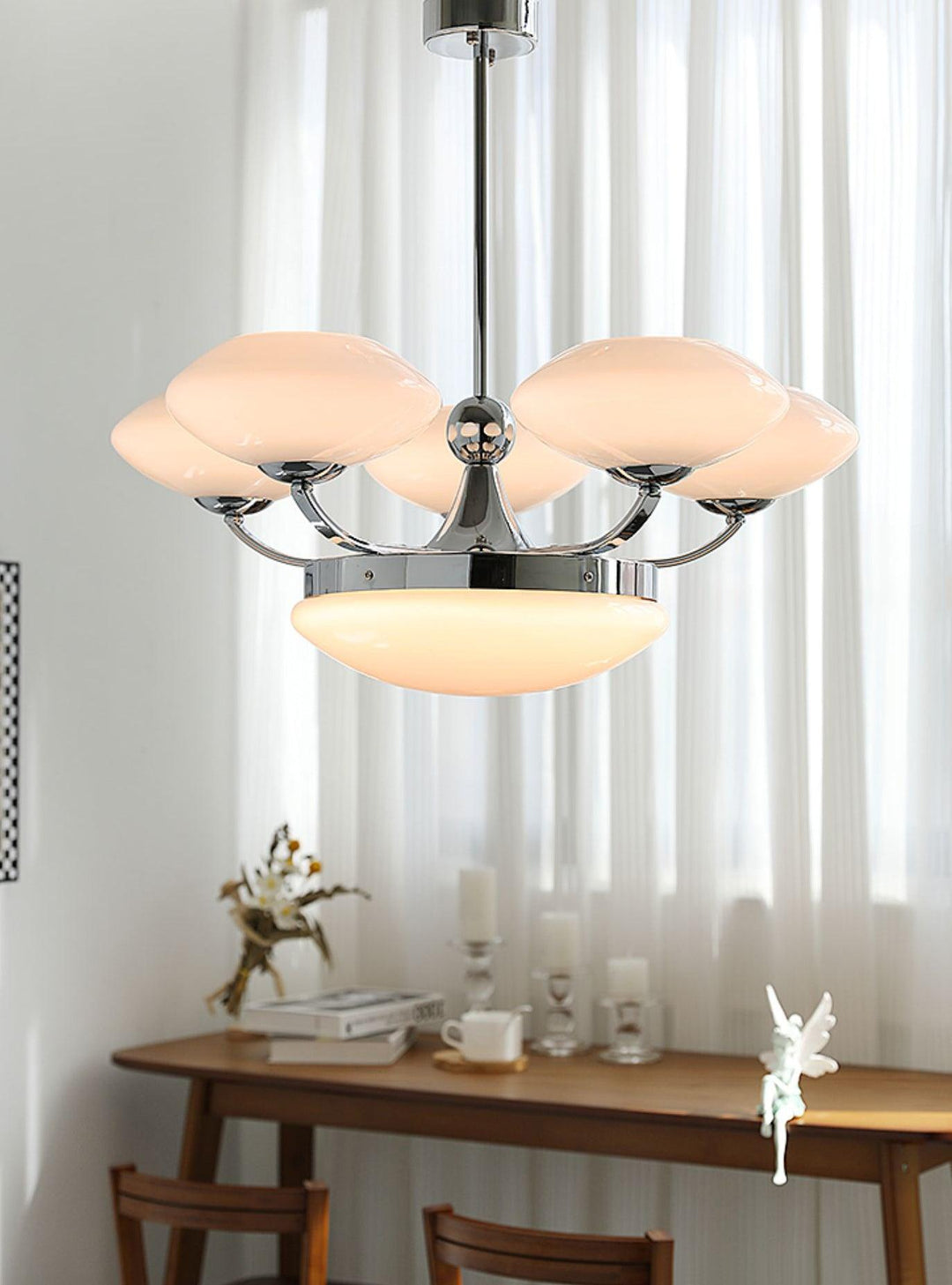 Velaira lampadario classico in vetro