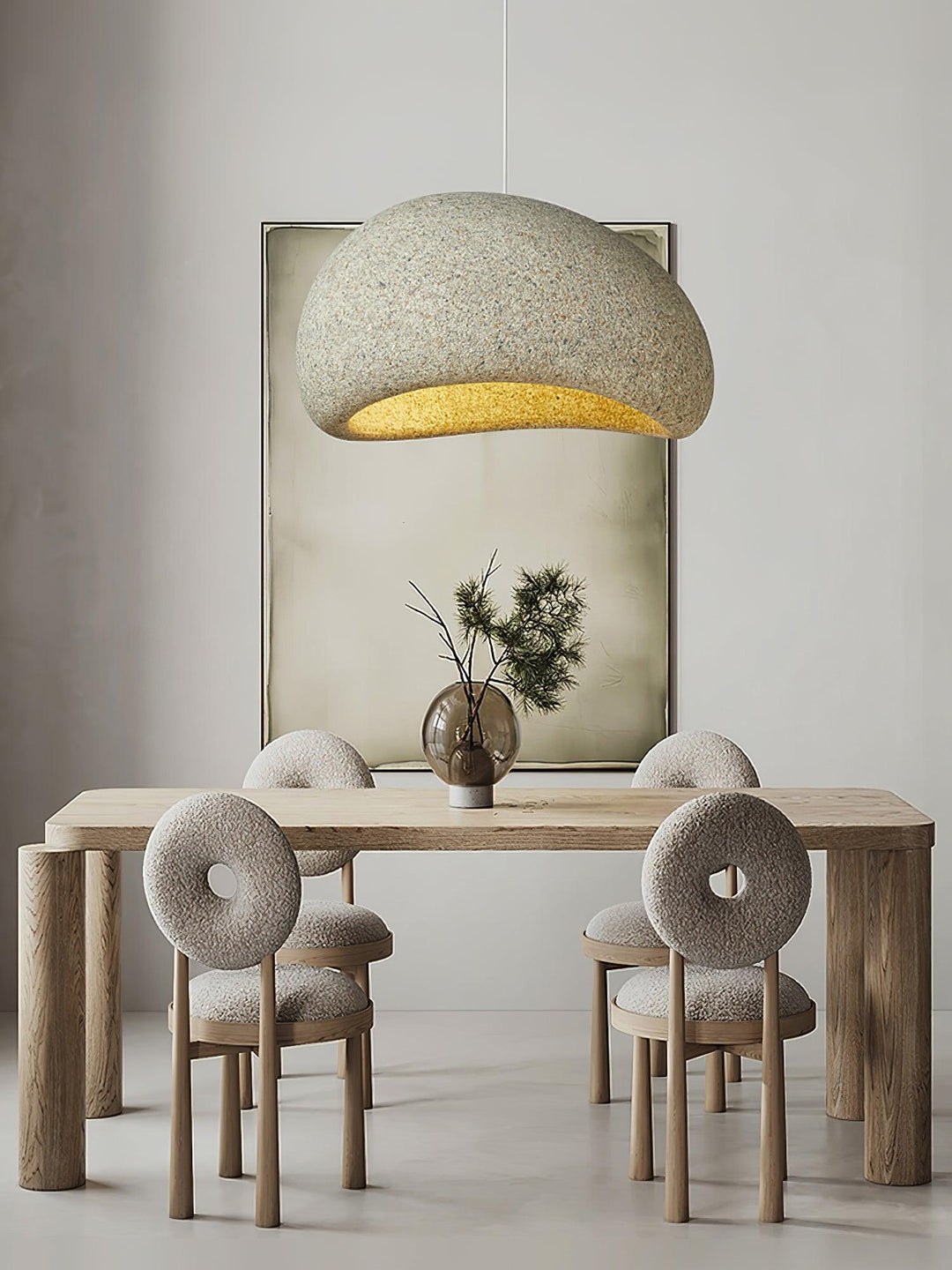 Tsukiyo lampada a sospensione Wabi-Sabi Cloud