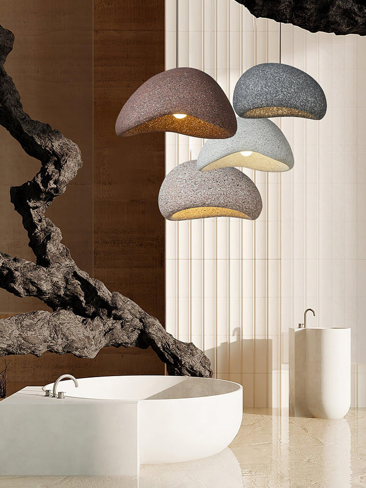 Tsukiyo lampada a sospensione Wabi-Sabi Cloud