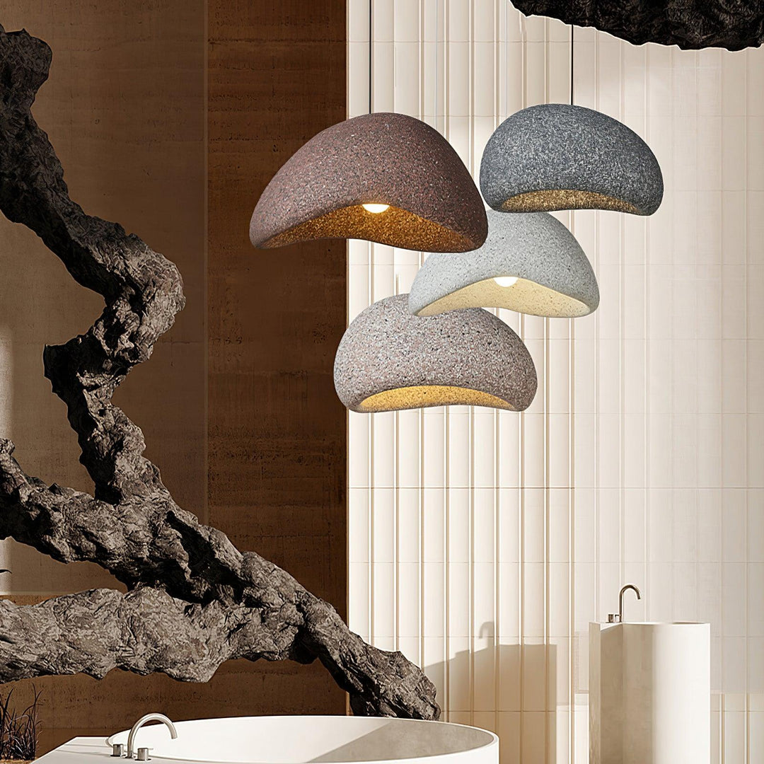 Tsukiyo lampada a sospensione Wabi-Sabi Cloud