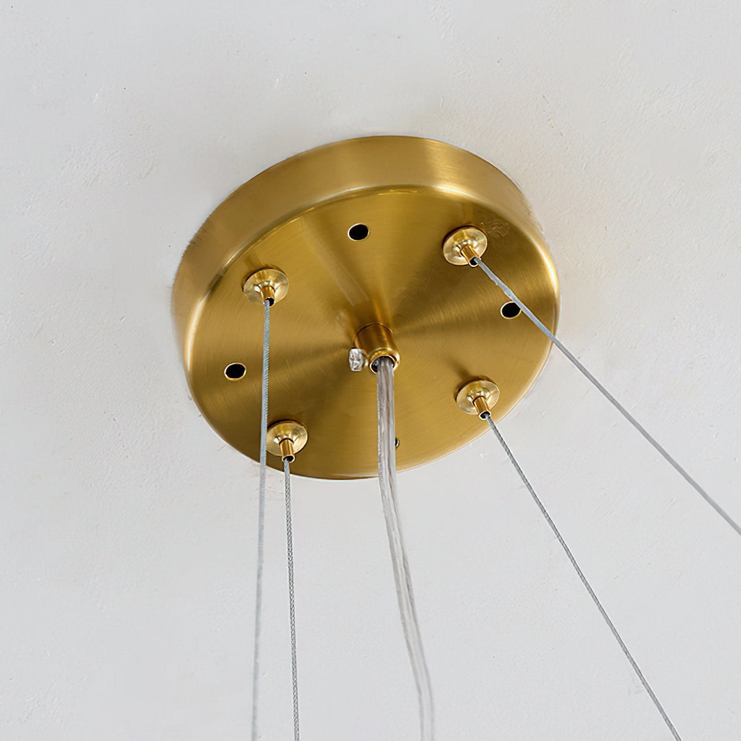 Velorissa lampadario vetro Nuvola