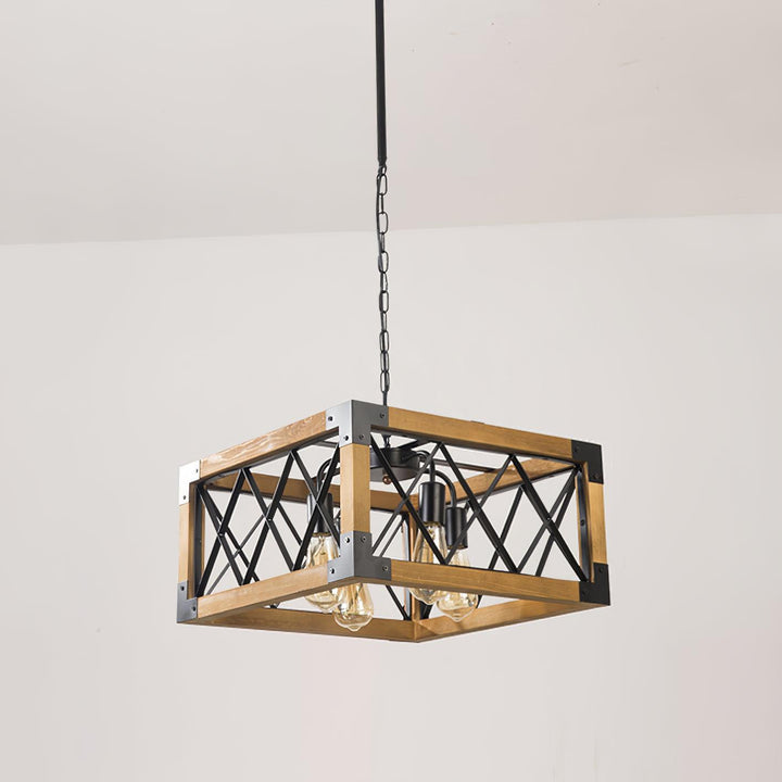 Grid lampadario Rettangolare per Isola da Cucina