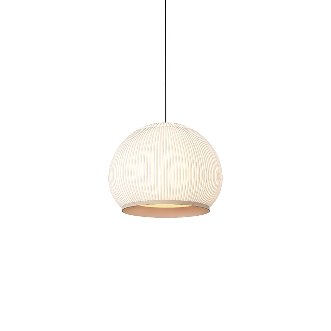 Lineiella lampada a sospensione in tessuto minimalista