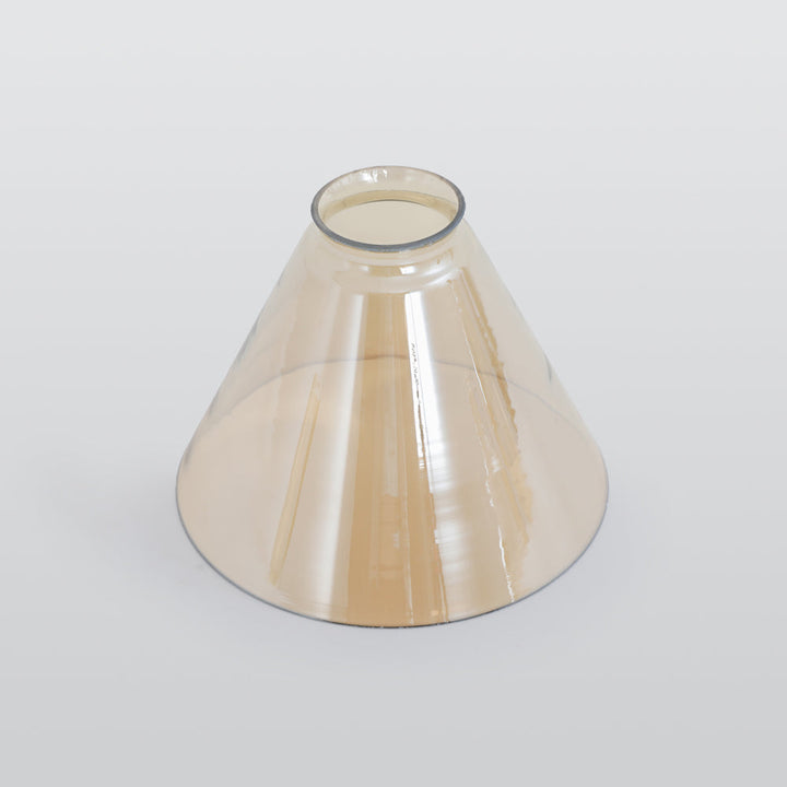 Arisha Industriale LED Lampada a Sospensione Vetro Chiaro/Ambra/Grigio Fumo