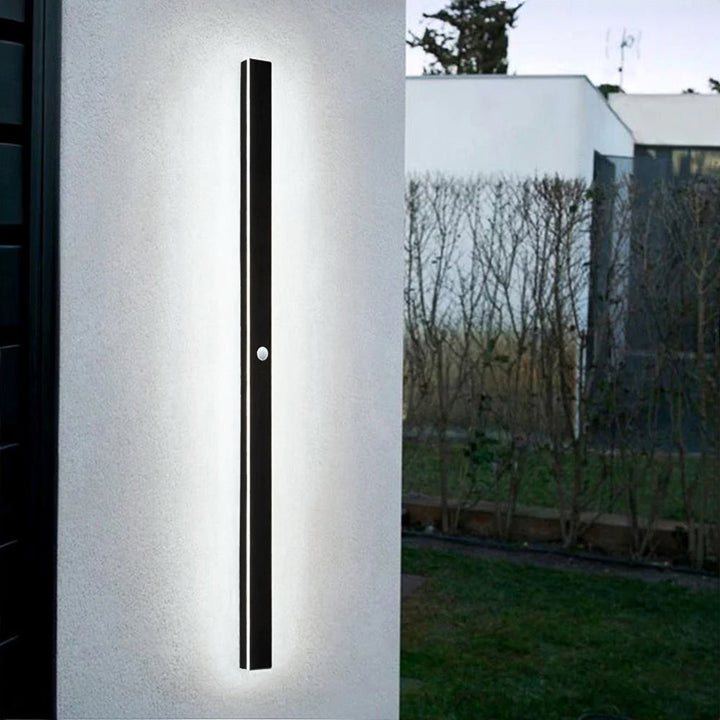 Ray Applique da Esterni Metallo Lineare Balcone Terrazza Minimalista