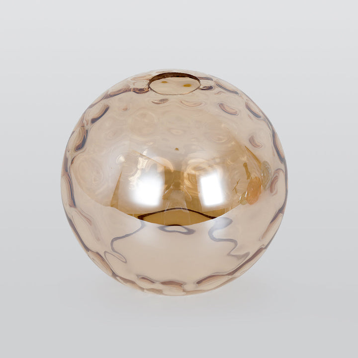 Valentina Design LED Lampada a Sospensione Vetro Ripple Acqua Variopinte Ciondolo Sfera Soggiorno/Camera da Letto