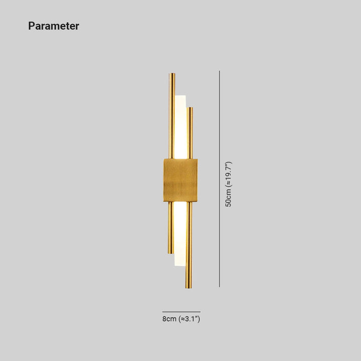 Arisha Moderna LED Applique Metallo Bar/Camera da Letto/Soggiorno