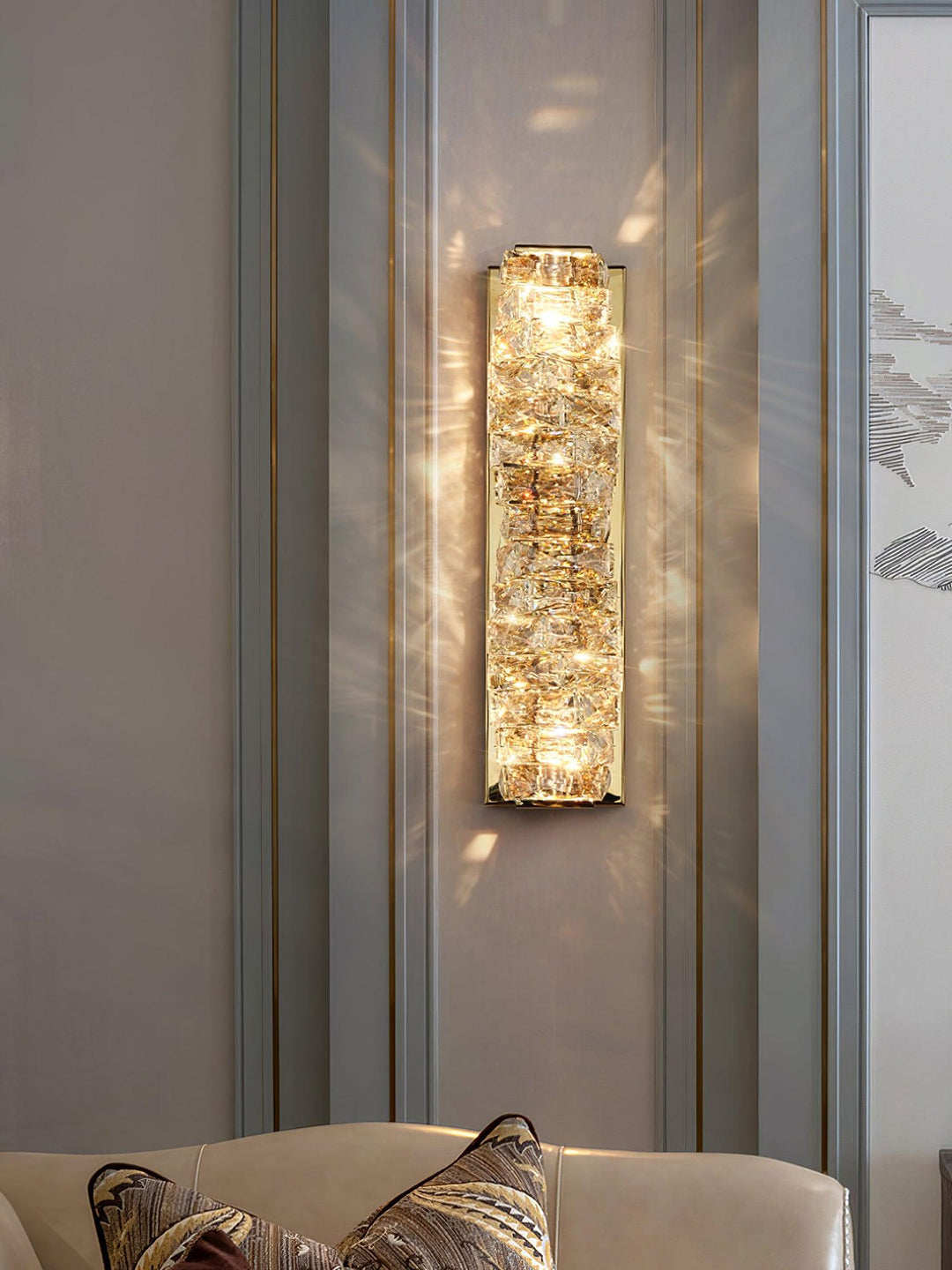 Laminated Crystal Wall Light - Blowlighting