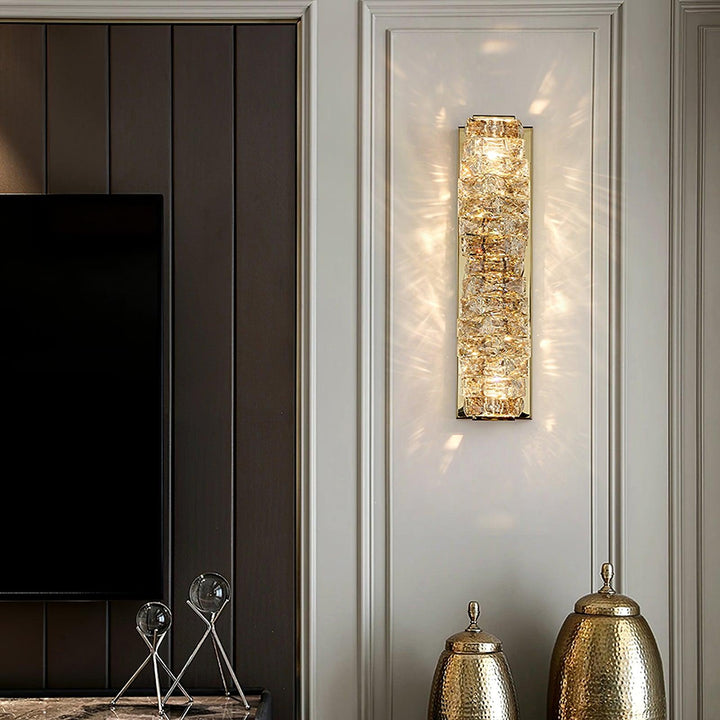 Laminated Crystal Wall Light - Blowlighting