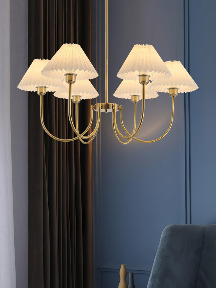 Lenore lampadario Pleated