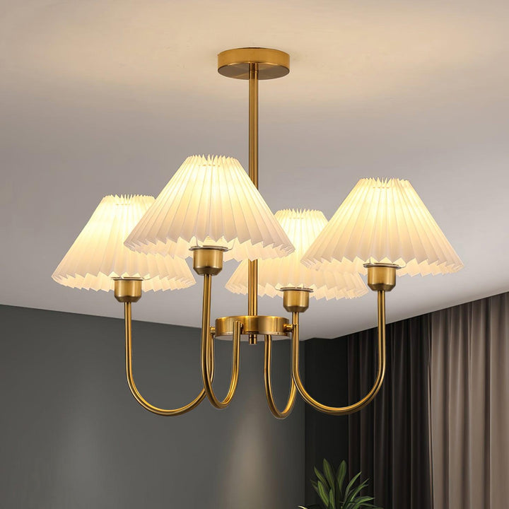 Lenore lampadario Pleated