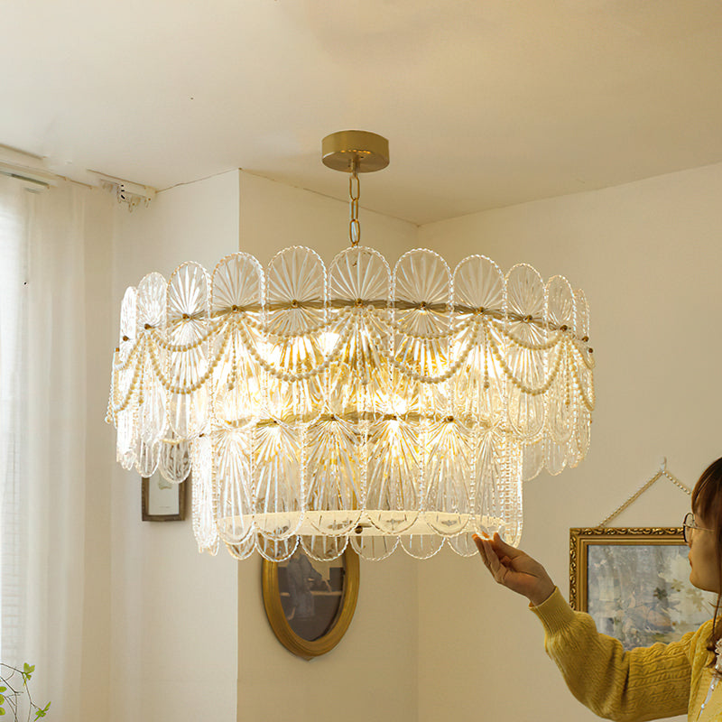 Luminarae lampadario in vetro