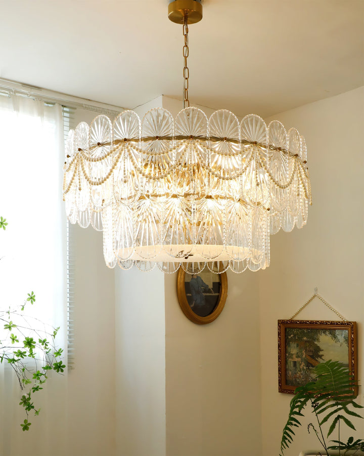 Luminarae lampadario in vetro