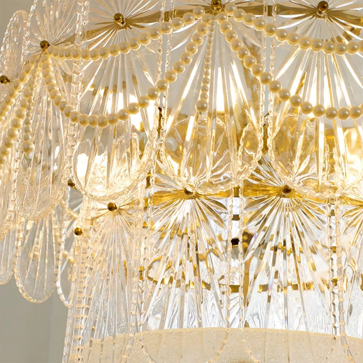 Luminarae lampadario in vetro