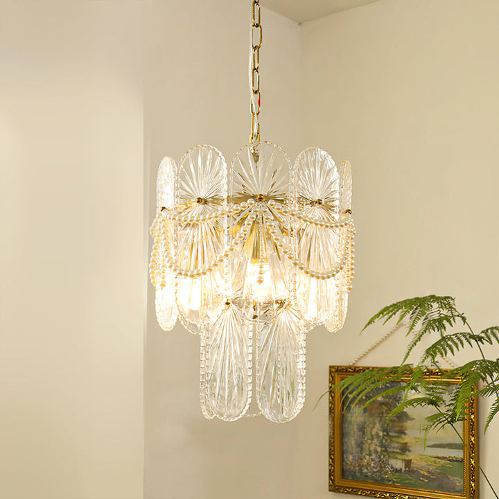 Luminarae lampadario in vetro
