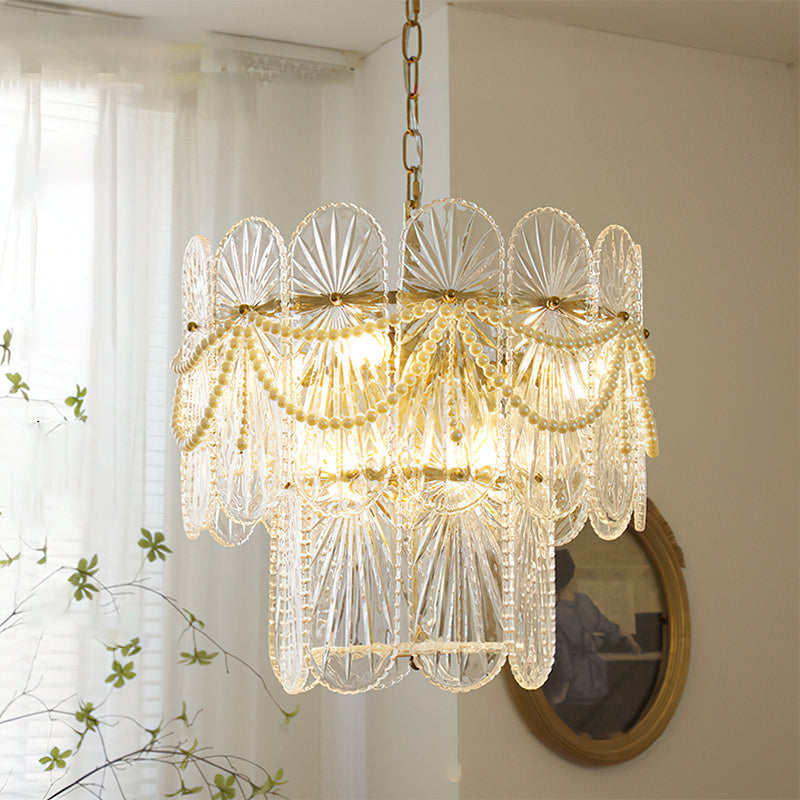 Luminarae lampadario in vetro