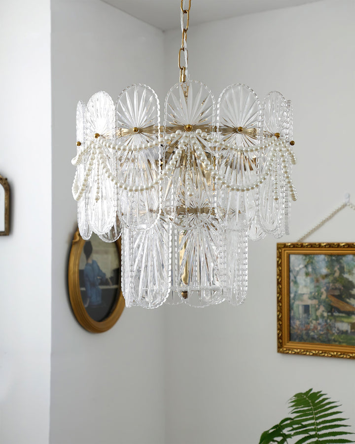 Luminarae lampadario in vetro