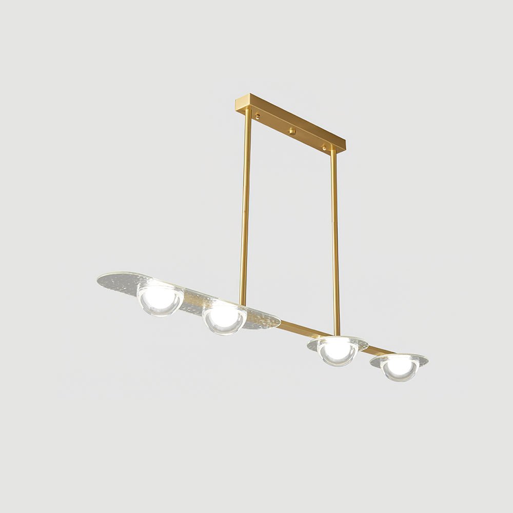 Liorerelle lampada a sospensione lineare in vetro minimalista