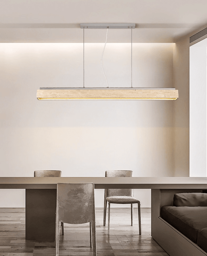 Tavalenne lampada a sospensione in travertino Giallo