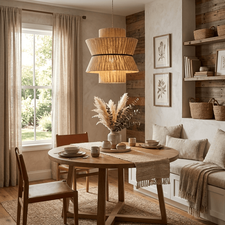 Raffia lampada a sospensione