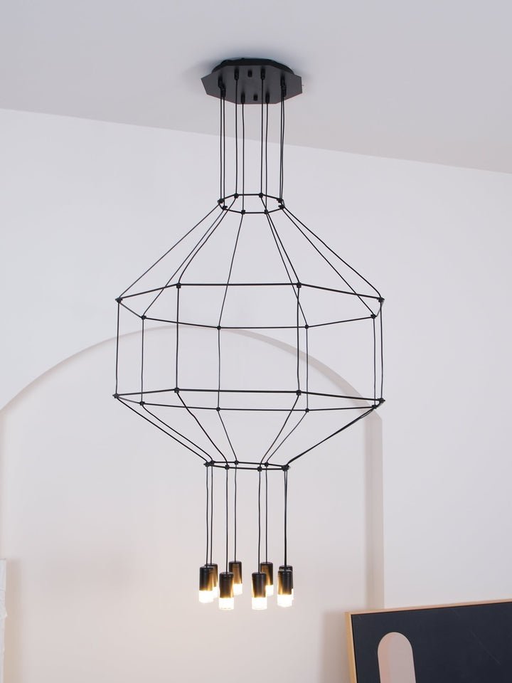 Lines Chandelier - Blowlighting