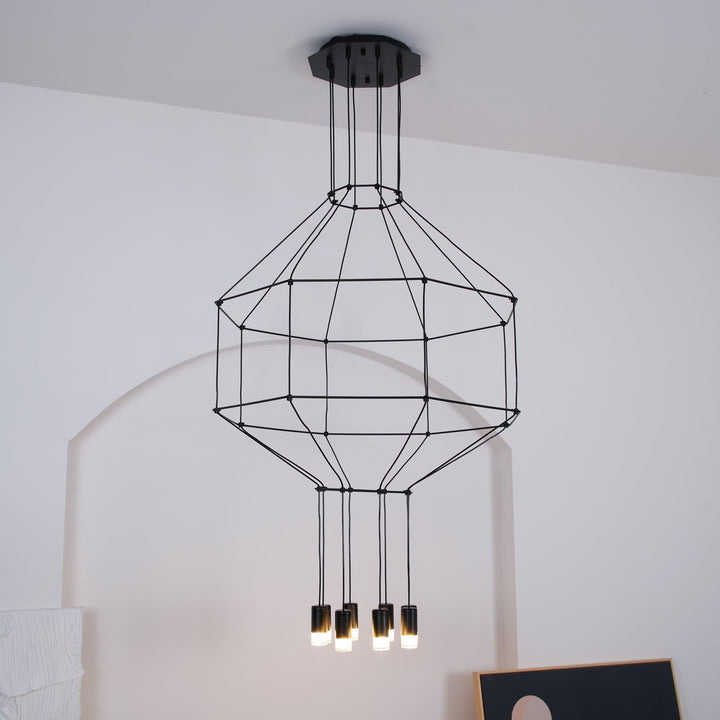 Lines Chandelier - Blowlighting