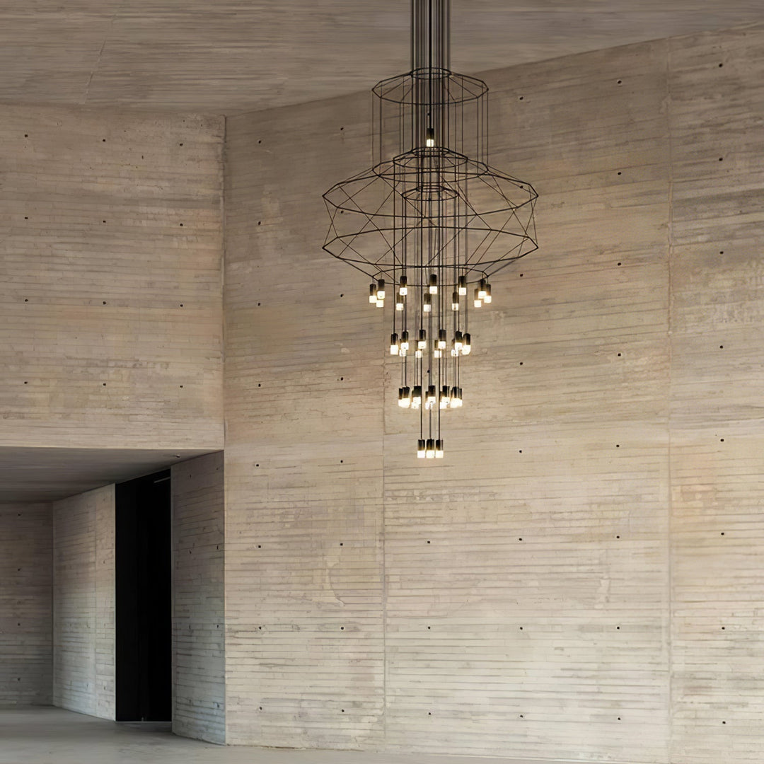 Lines Chandelier - Blowlighting