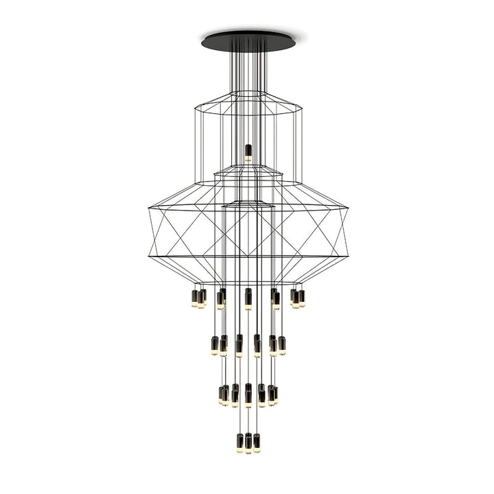 Lines Chandelier - Blowlighting