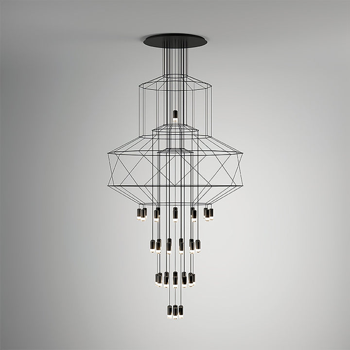 Lines Chandelier - Blowlighting