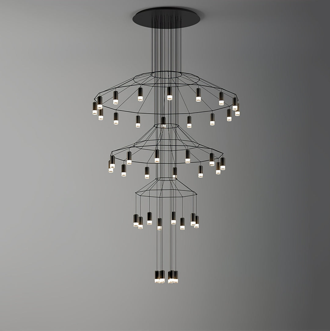 Lines Chandelier - Blowlighting