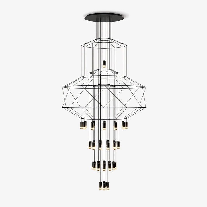 Lines Chandelier - Blowlighting