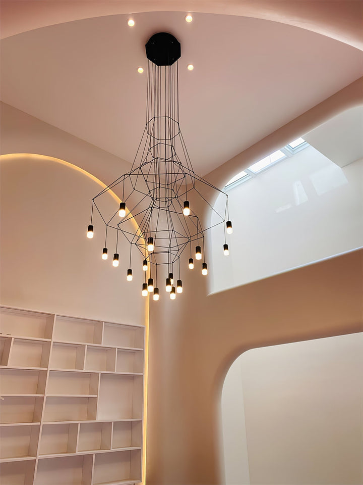Lines Chandelier - Blowlighting
