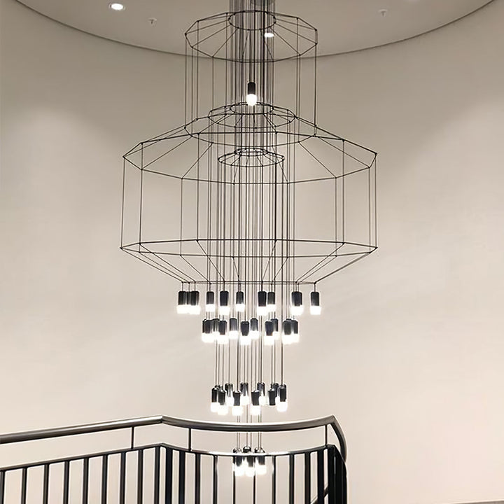 Lines Chandelier - Blowlighting
