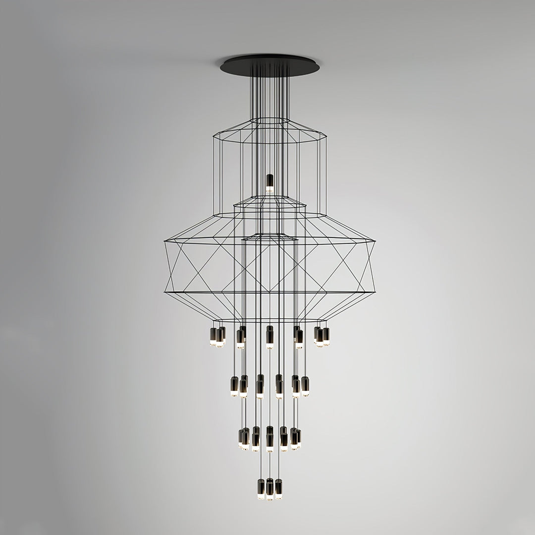 Lines Chandelier - Blowlighting