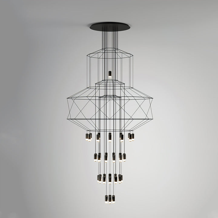 Lines Chandelier - Blowlighting