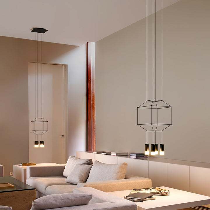 Lines Chandelier - Blowlighting