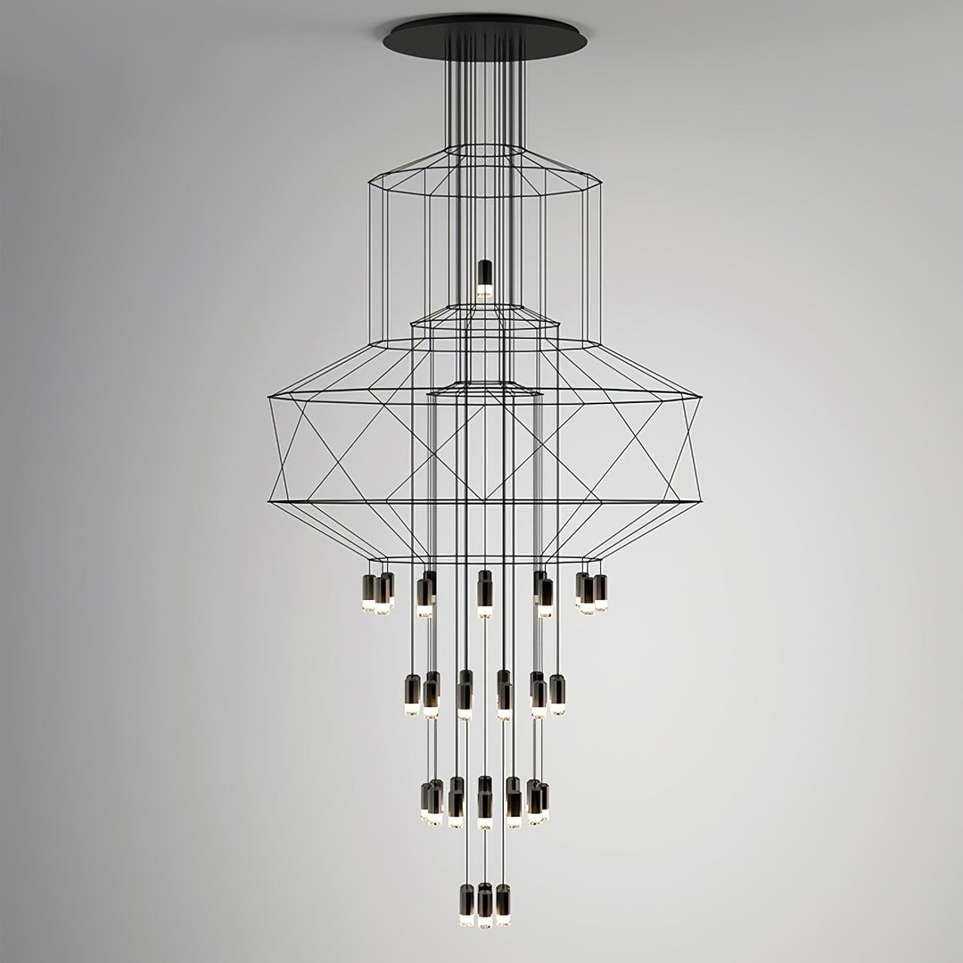 Lines Chandelier - Blowlighting