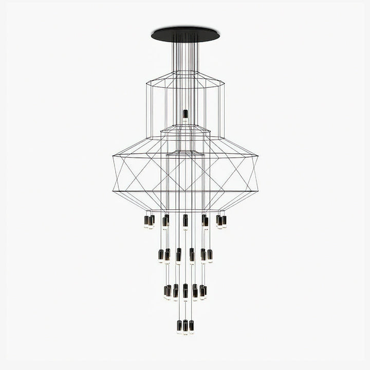 Lines Chandelier - Blowlighting