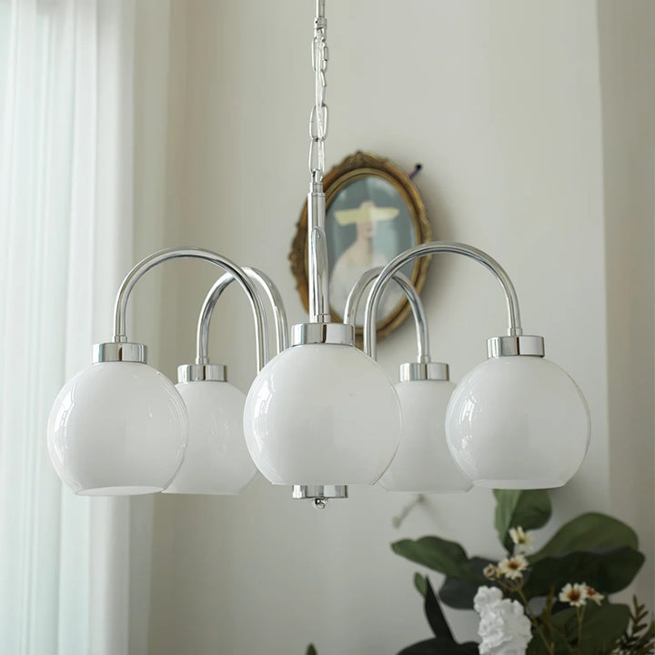 Liororian lampadario sfera in vetro Giallo