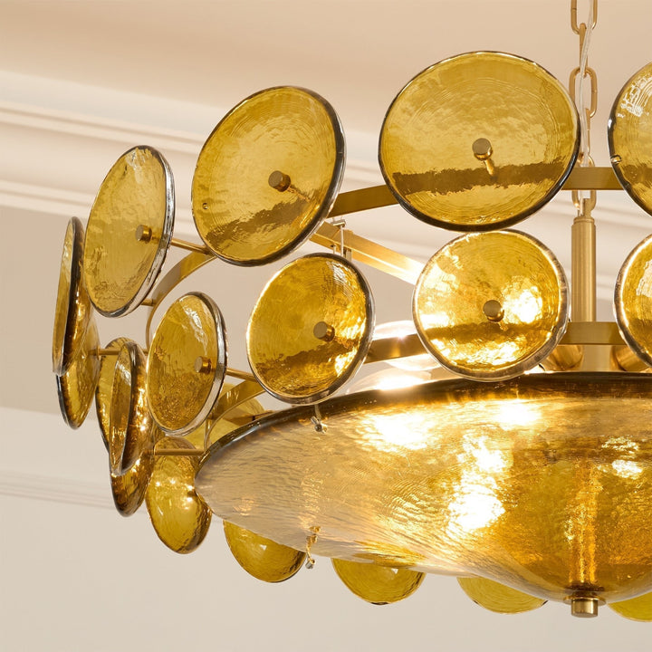 Eirinena lampadario Murano in vetro antico