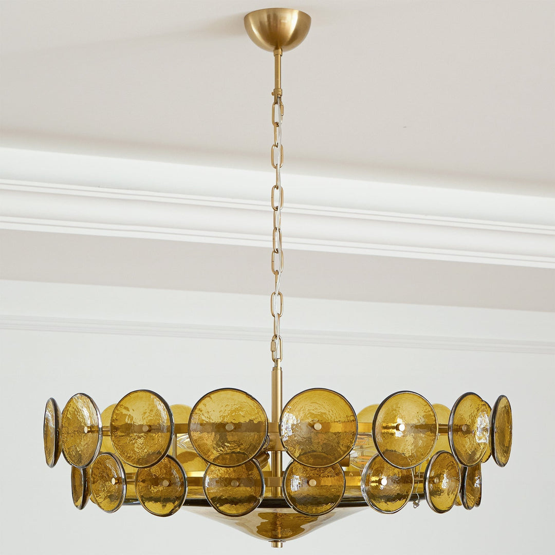 Eirinena lampadario Murano in vetro antico
