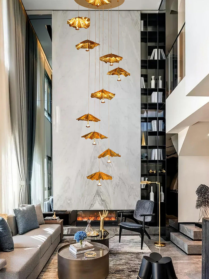 Eliora Aura Livra Leaf lampadario