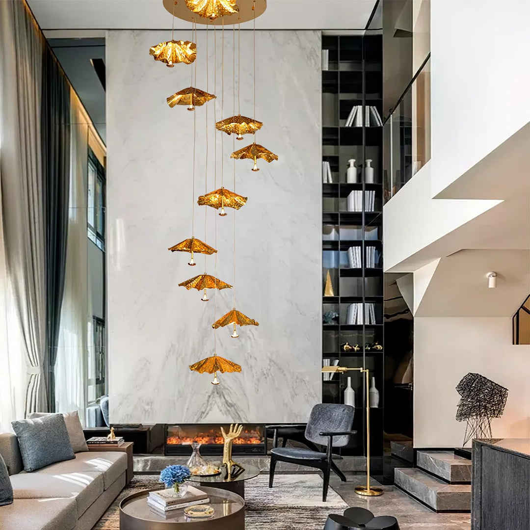 Eliora Aura Livra Leaf lampadario