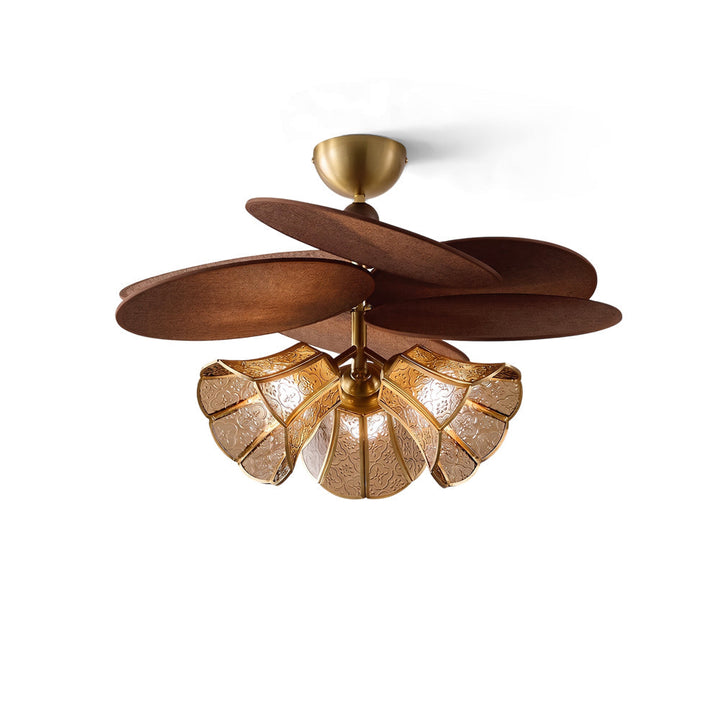 Palmira lampadario in vetro