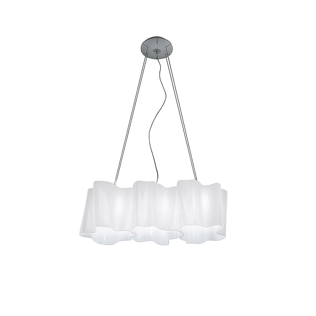 Eiroira lampadario in vetro