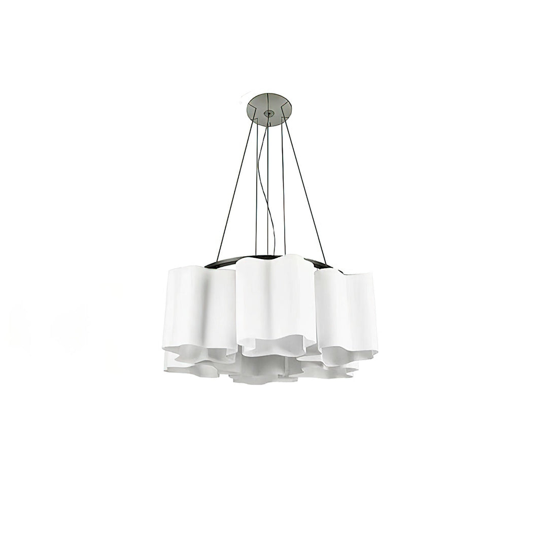 Eiroira lampadario in vetro